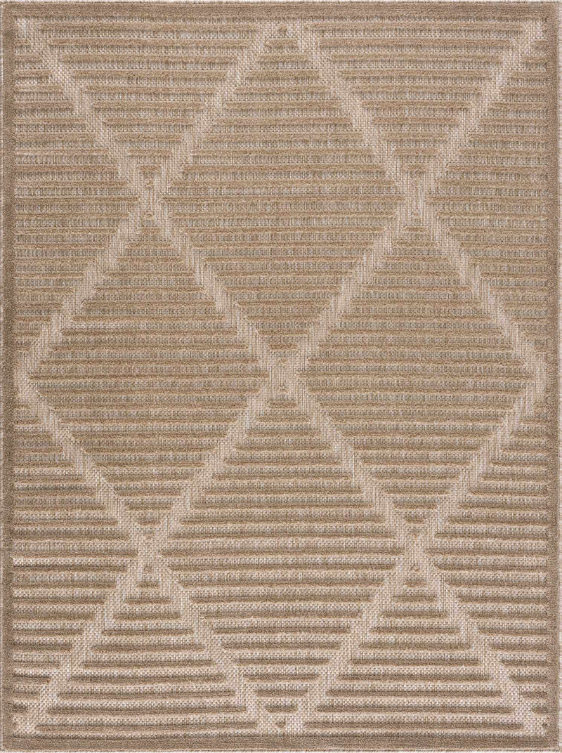 Anah Tan Outdoor Rug - Clearance by Boutique Rugs