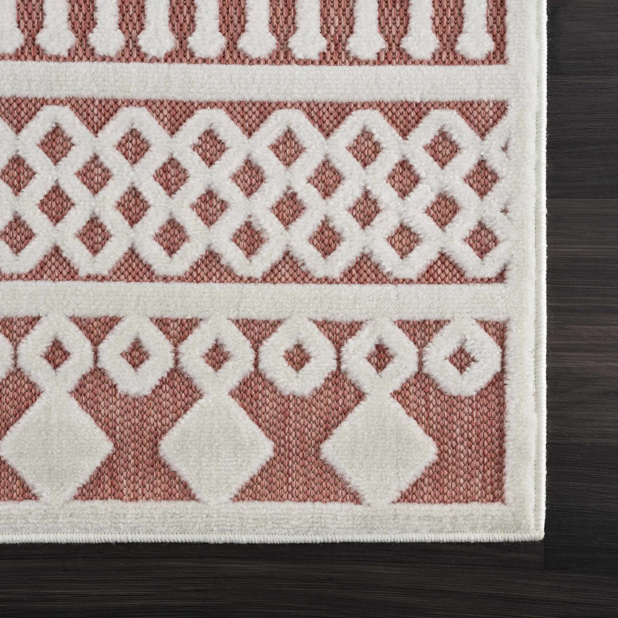 Jove Orange Outdoor Rug - Clearance by Boutique Rugs
