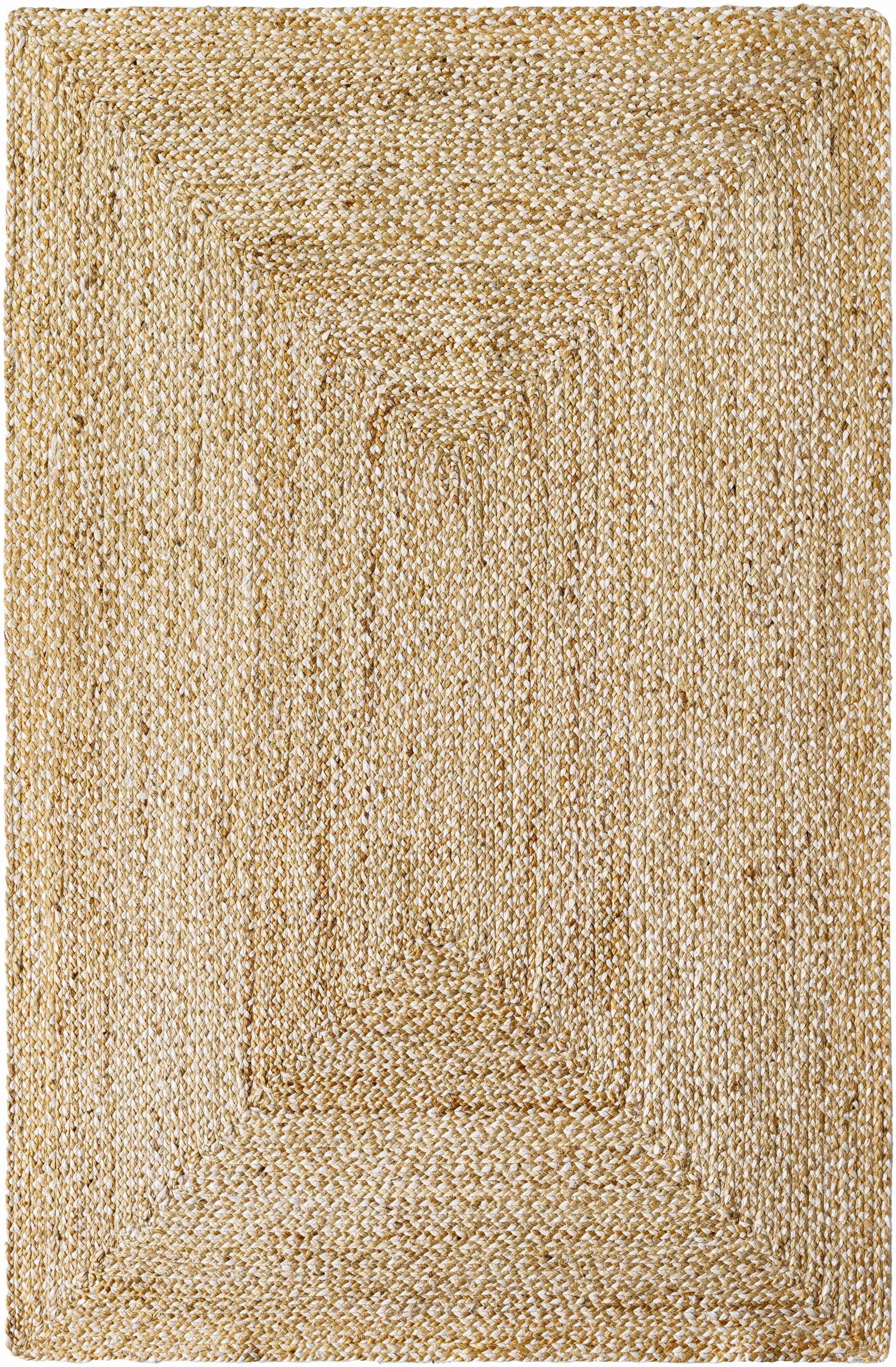 Elkie Beige Jute Area Rug - Clearance by Boutique Rugs
