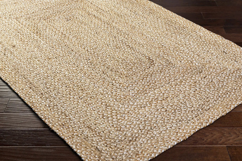 Elkie Beige Jute Area Rug - Clearance by Boutique Rugs