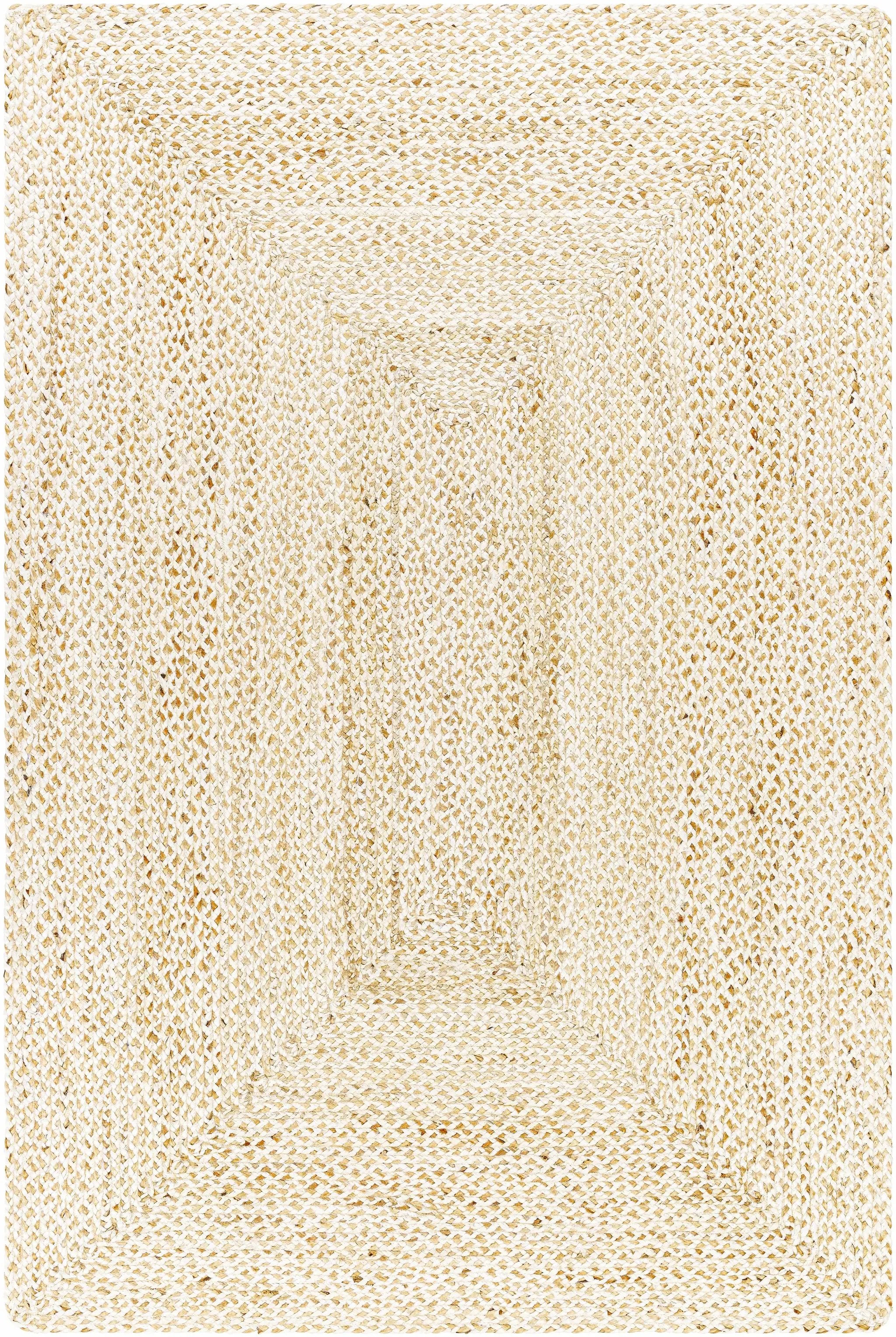 Elkie Cream Jute Area Rug - Clearance by Boutique Rugs