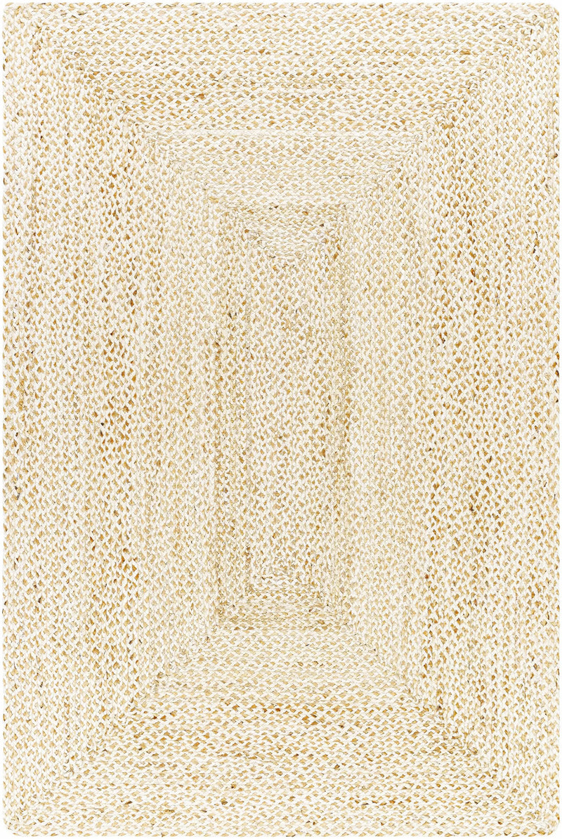 Elkie Cream Jute Area Rug - Clearance by Boutique Rugs