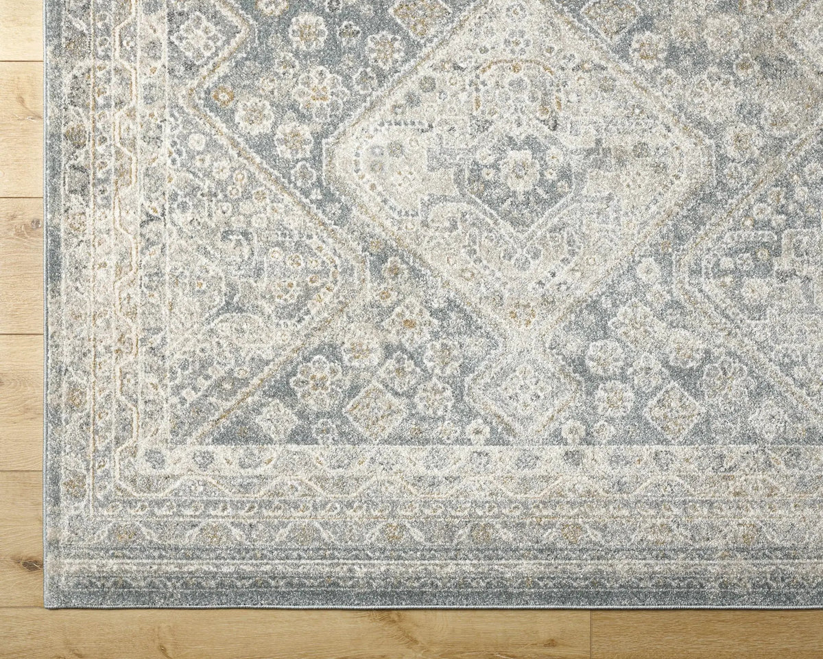 Sagen Blue Medallion Area Rug - Clearance, photo 7 of 7