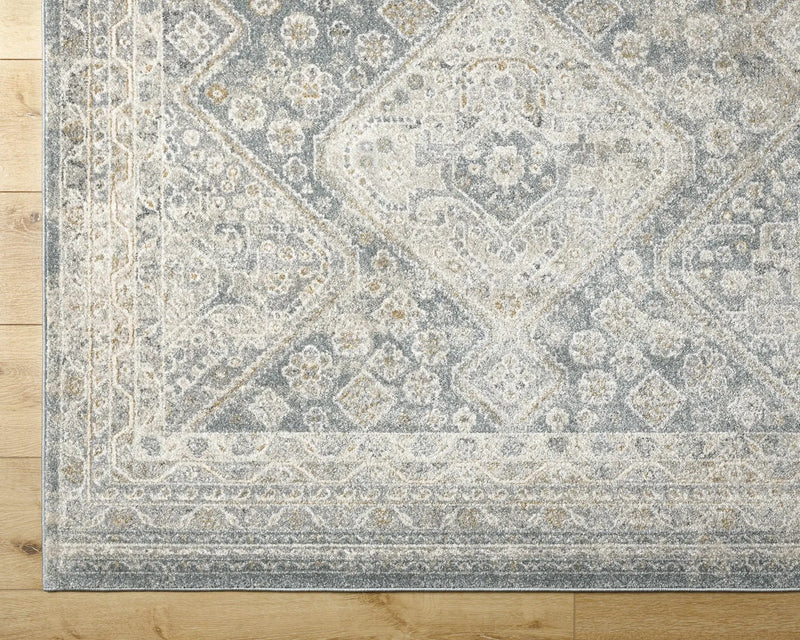 Sagen Blue Medallion Area Rug - Clearance by Boutique Rugs