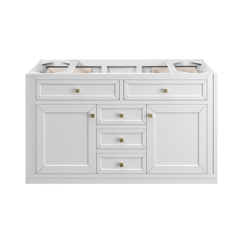 James Martin Chicago 48" Single Vanity Cabinet, Glossy White, view 5