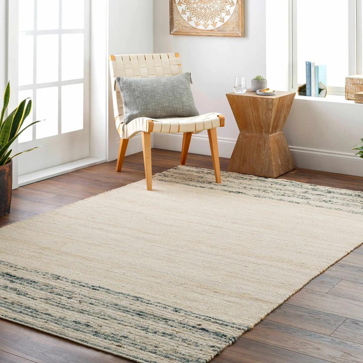 Erast Area Rug - Clearance, installed in a room