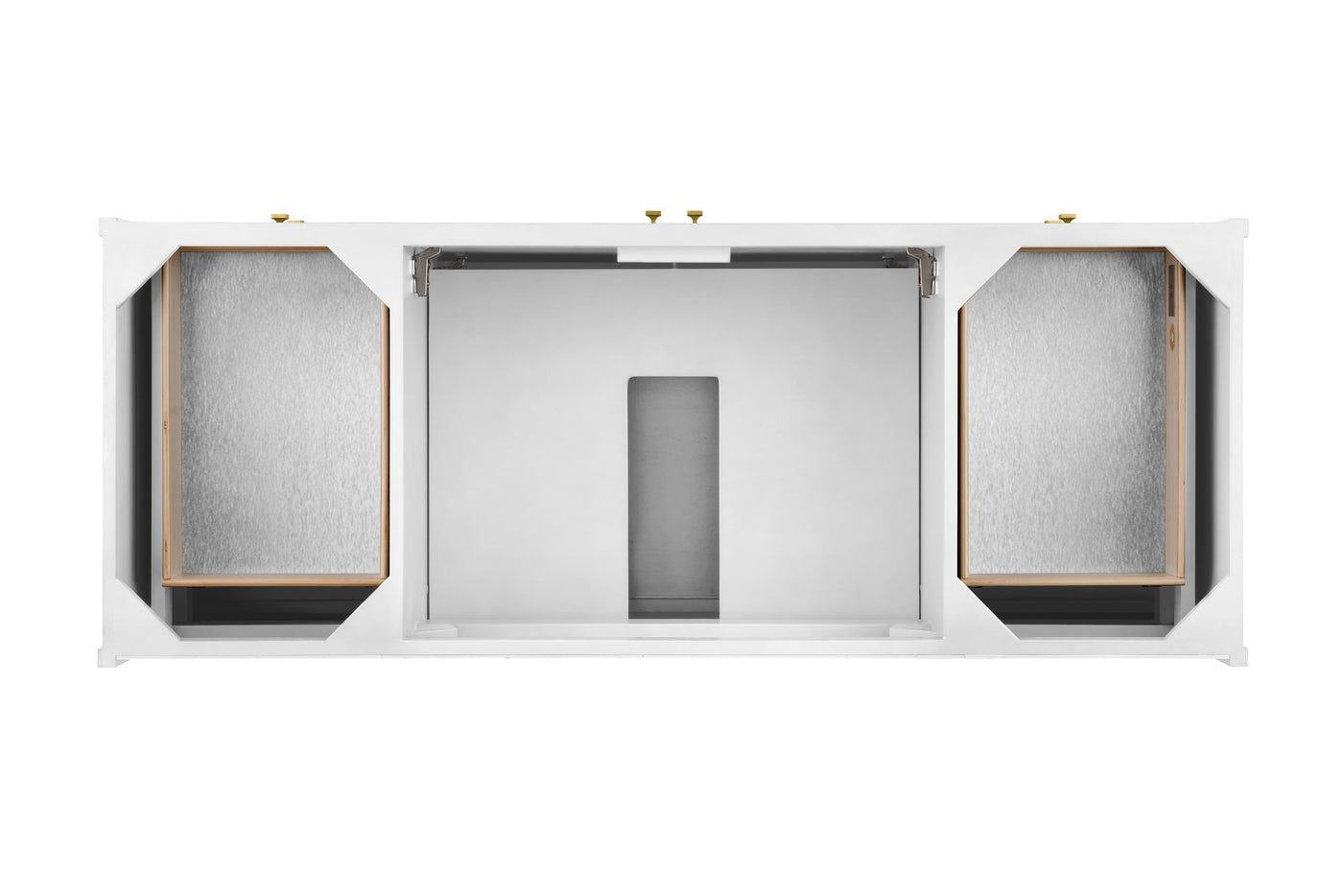 James Martin Chicago 60" Single Bathroom Vanity, Glossy White, view 22