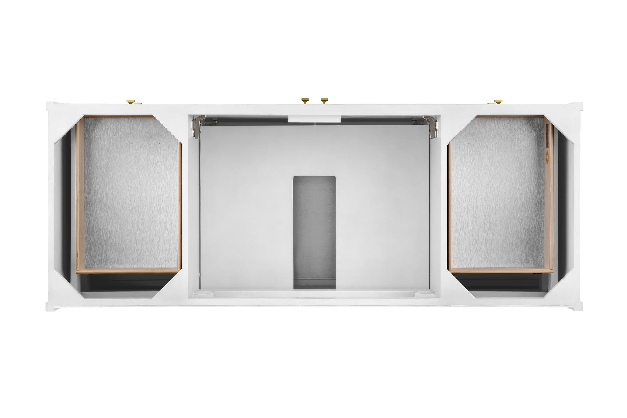 James Martin Chicago 60" Single Bathroom Vanity, Glossy White, view 22