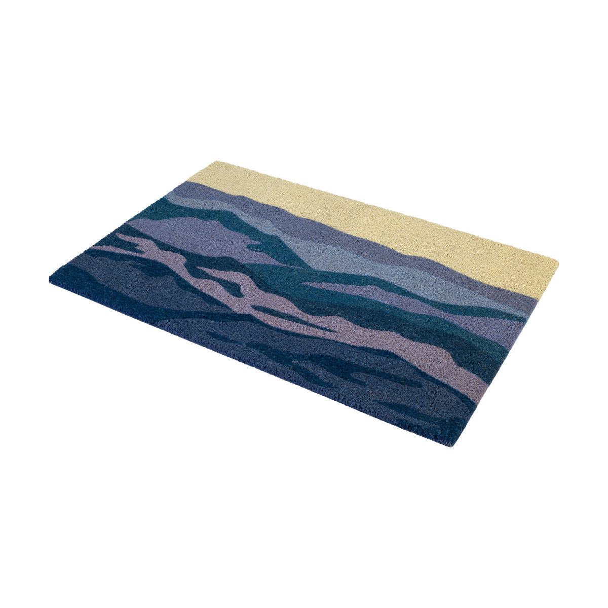 Shades of Sea - Blue Coir Doormat, photo 13 of 25