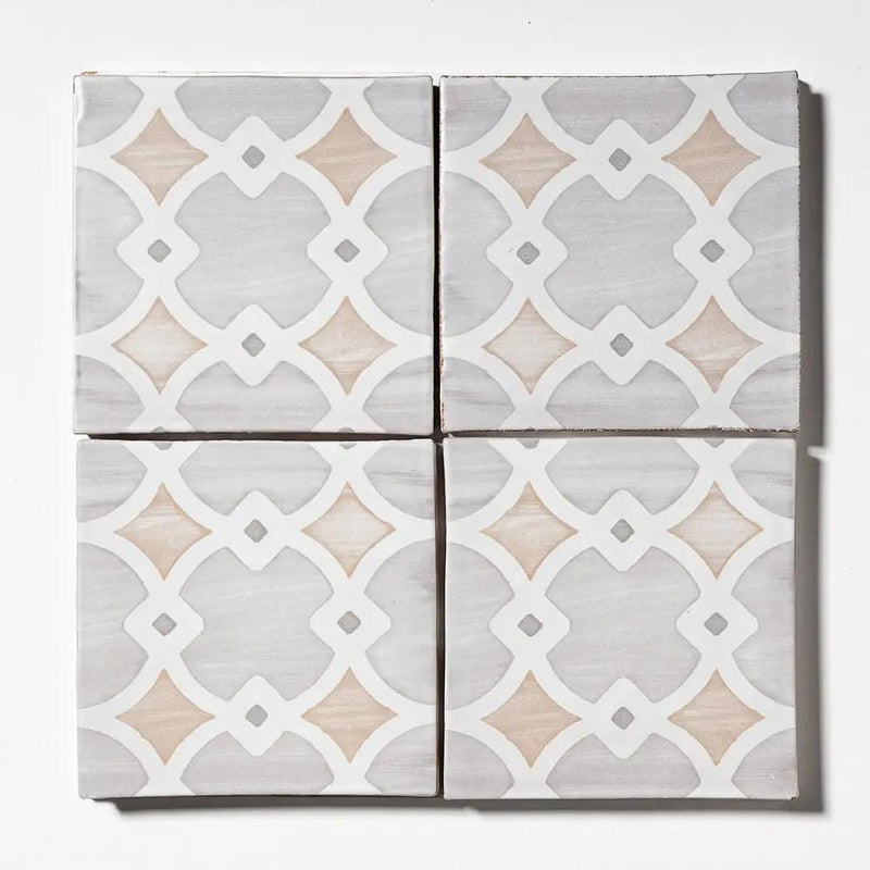 Shadow Step Matte Glazed Terracotta Tiles 6x6 by Stonetiledepot