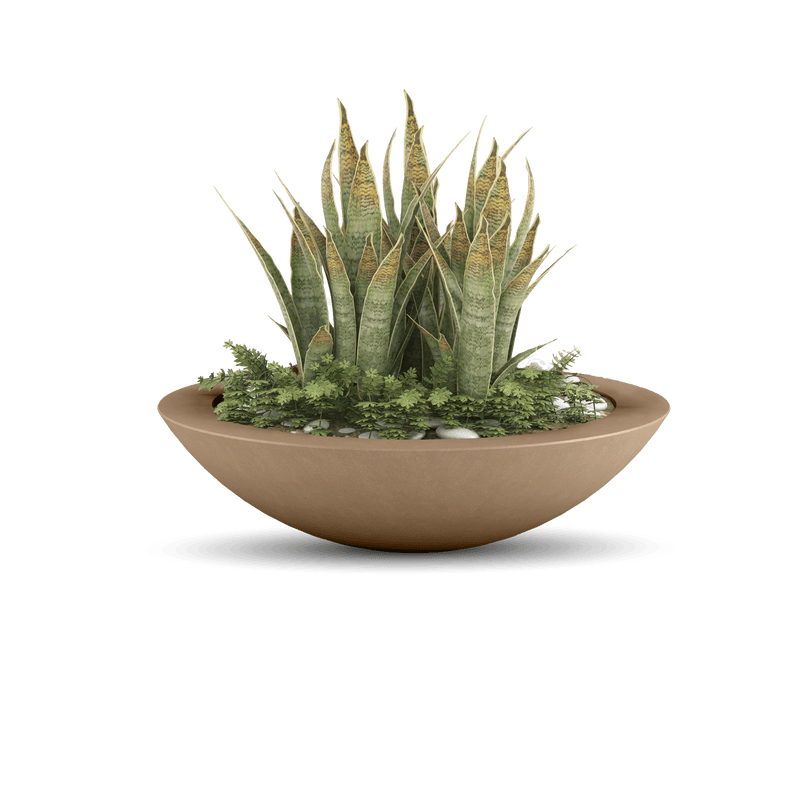 Oceanside Outdoor Shallow Planter by ModaConcrete - Direct source for architectural and precast concrete
