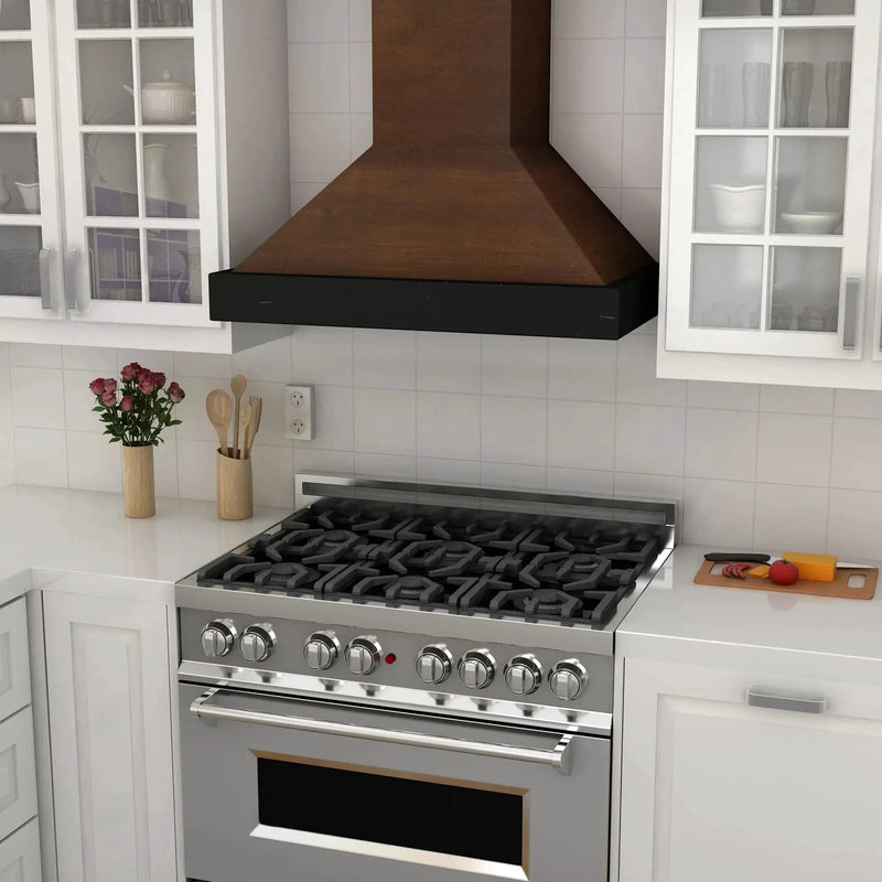 ZLINE 61" Wooden Chimney Extension for Ceilings up to 12.5', KBAR-E by Farmhouse Kitchen and Bath