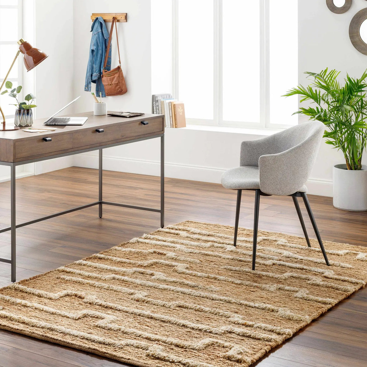 Miya Area Rug - Clearance, installed in a room