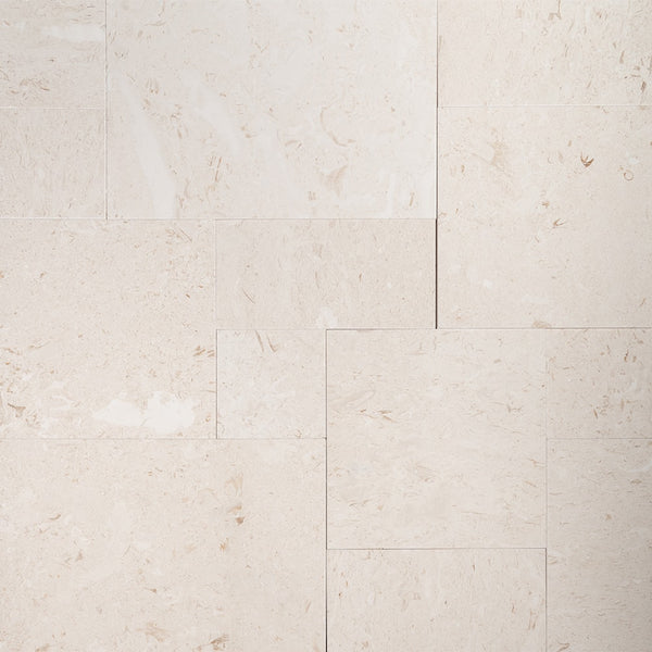 Shell Reef Tumbled French Pattern Limestone Pavers Various