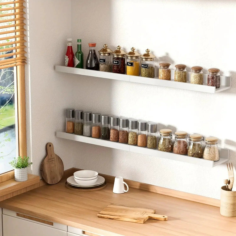 Shelves - Heavy-Duty Black 6pcs by House Of Avana