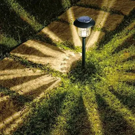 Member's Mark Solar LED Pathway Lights, Stainless Steel 12 Lumens (6 Pack) by Outdoor Solar Outlet