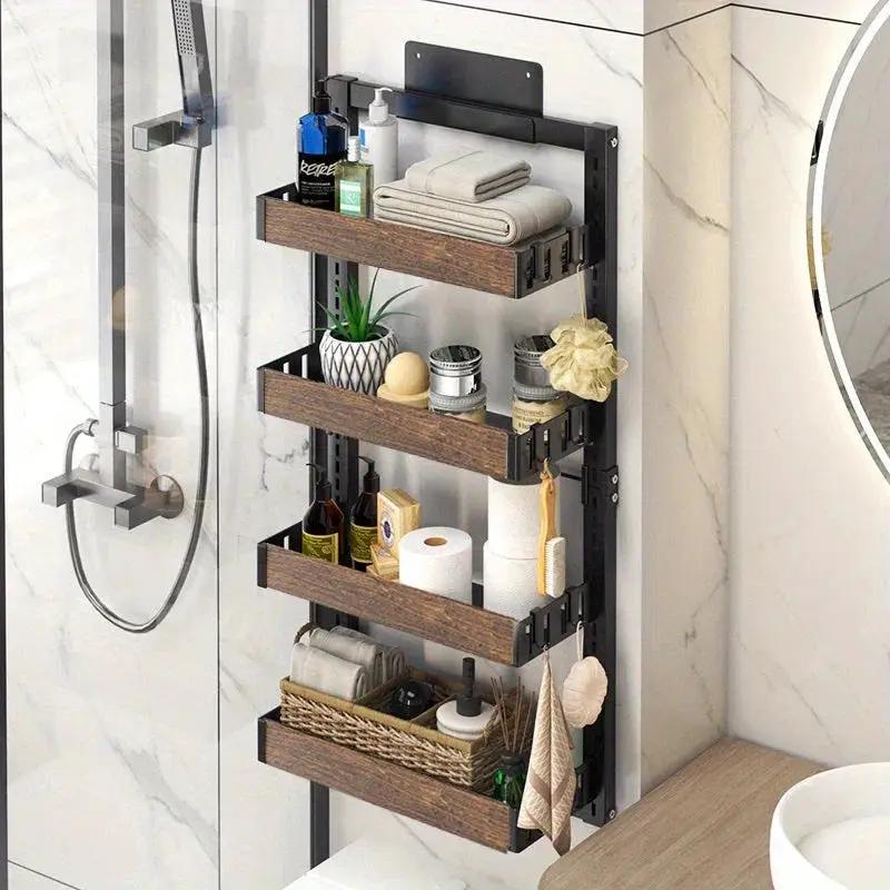 Shower Caddy - Adjustable Stainless Steel 4-Tier by House Of Avana