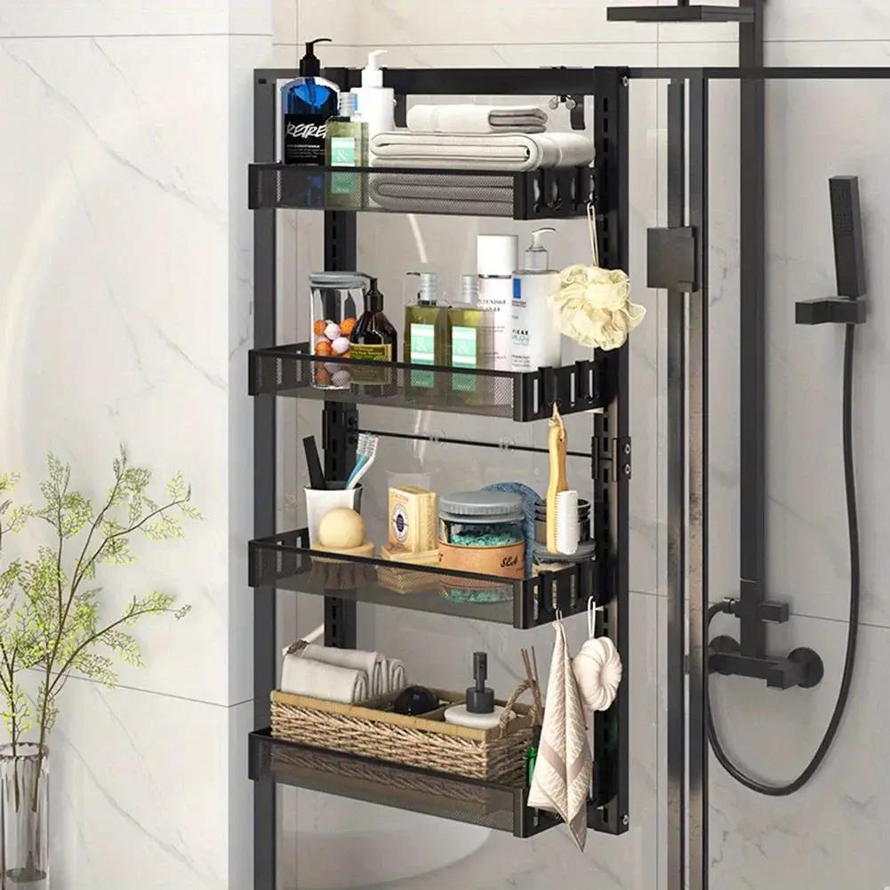 Shower Caddy - Adjustable Stainless Steel 4-Tier by House Of Avana