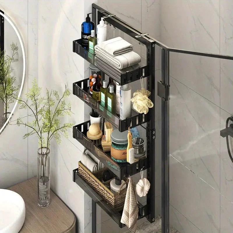 Shower Caddy - Adjustable Stainless Steel 4-Tier by House Of Avana