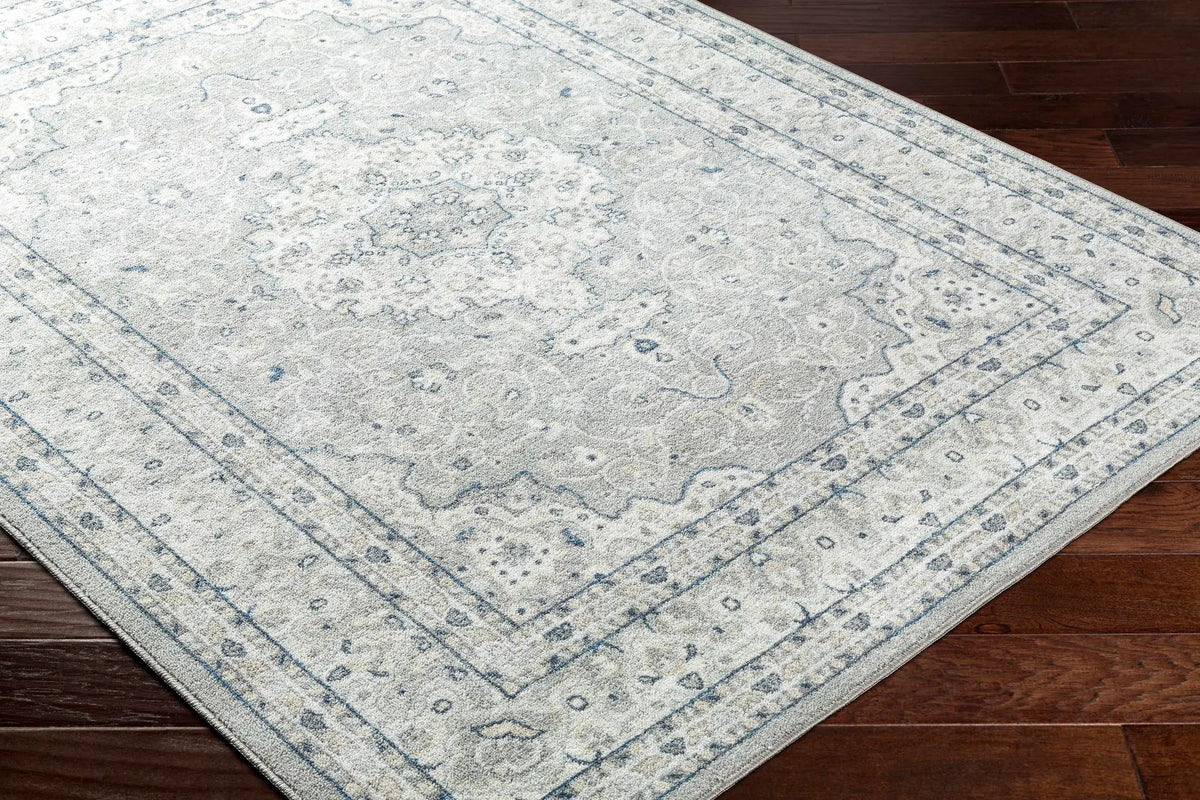 Farai Gray Medallion Area Rug - Clearance, photo 4 of 8