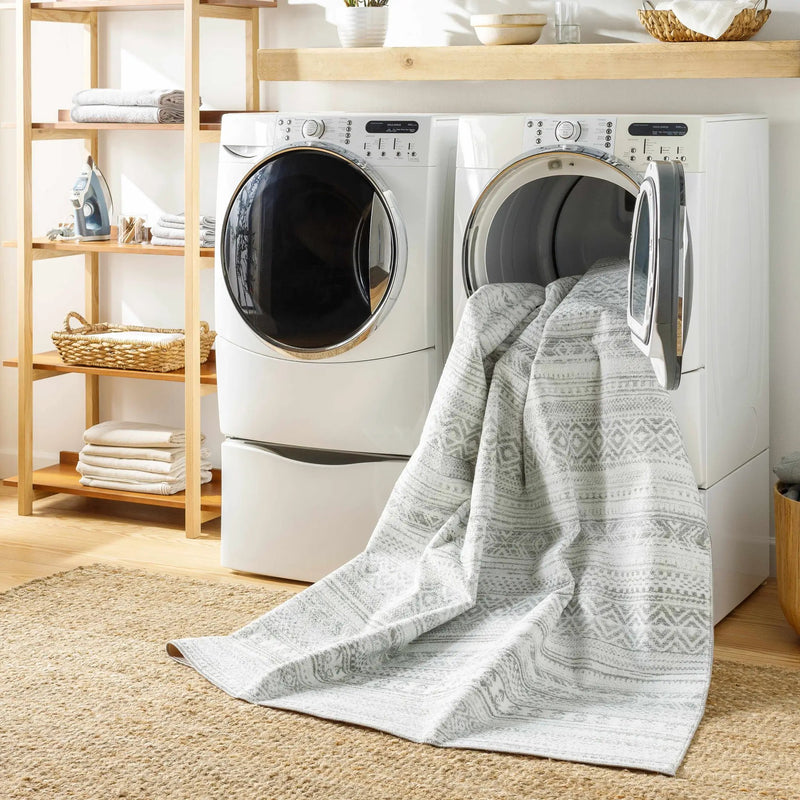 Gizeh Silverton Washable Area Rug - Clearance by Boutique Rugs