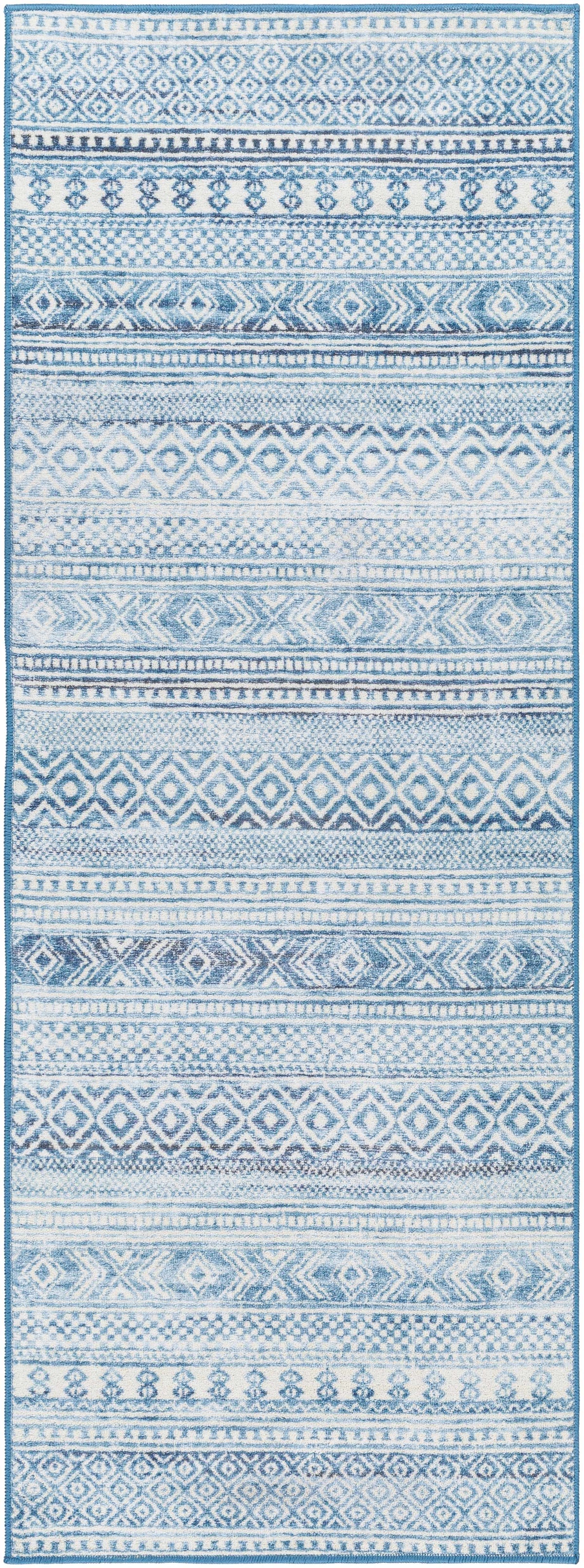 Gizeh Arctic Stone Washable Area Rug - Clearance, photo 3 of 11