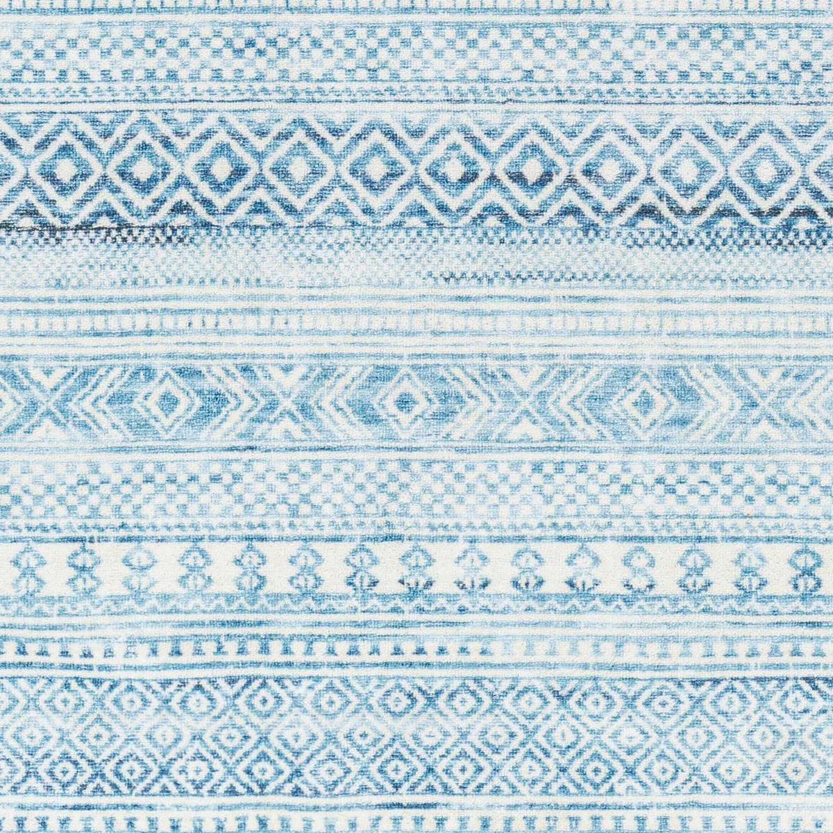 Gizeh Arctic Stone Washable Area Rug - Clearance, sample swatch