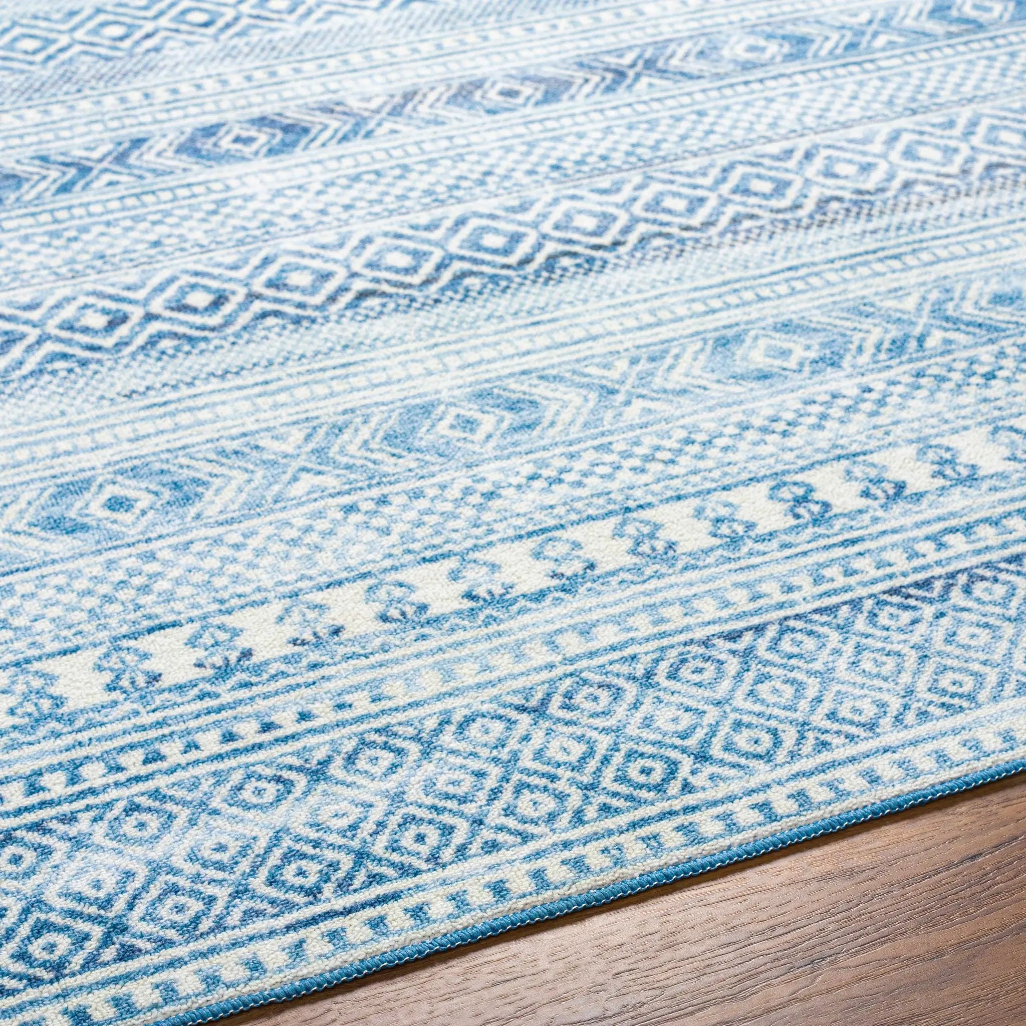 Gizeh Arctic Stone Washable Area Rug - Clearance by Boutique Rugs