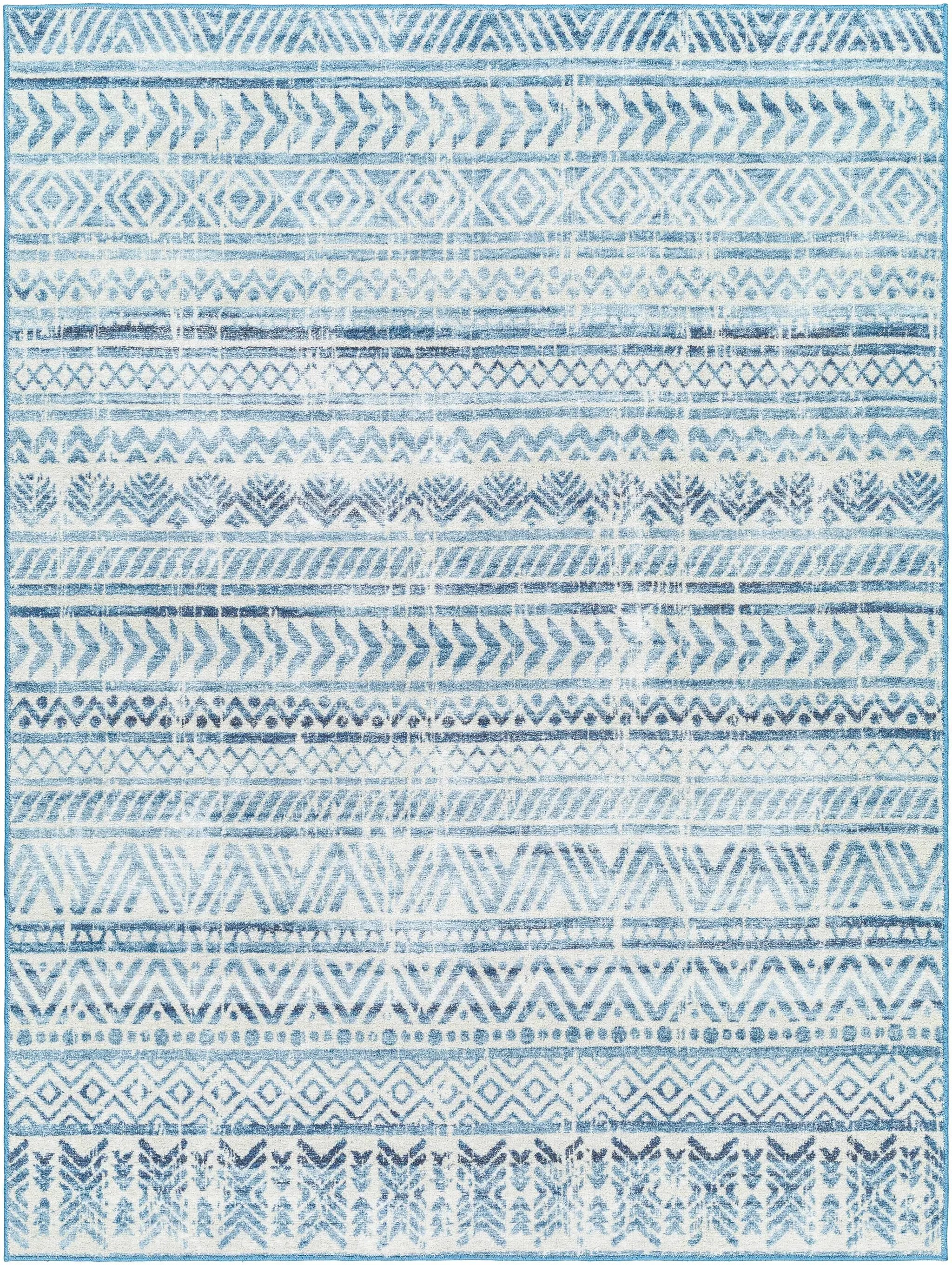 Ianna Arctic Stone Washable Area Rug - Clearance by Boutique Rugs