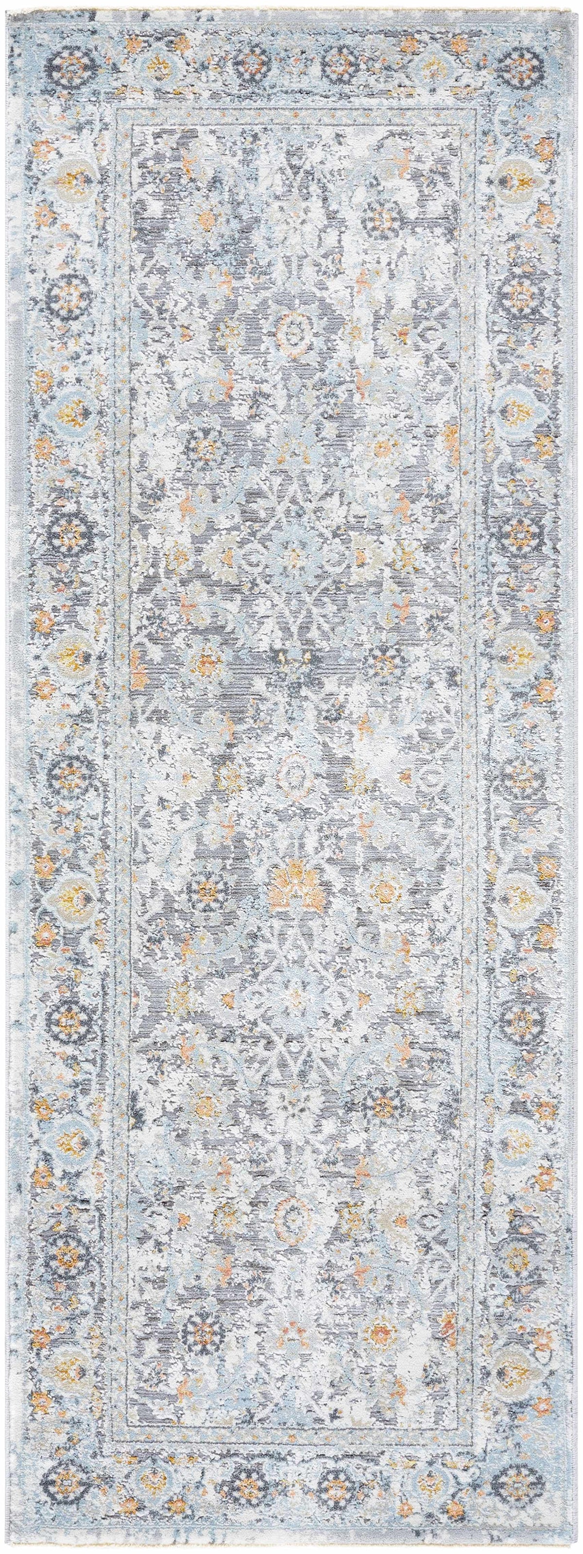 Finn Silver Blue Area Rug - Clearance, photo 5 of 14