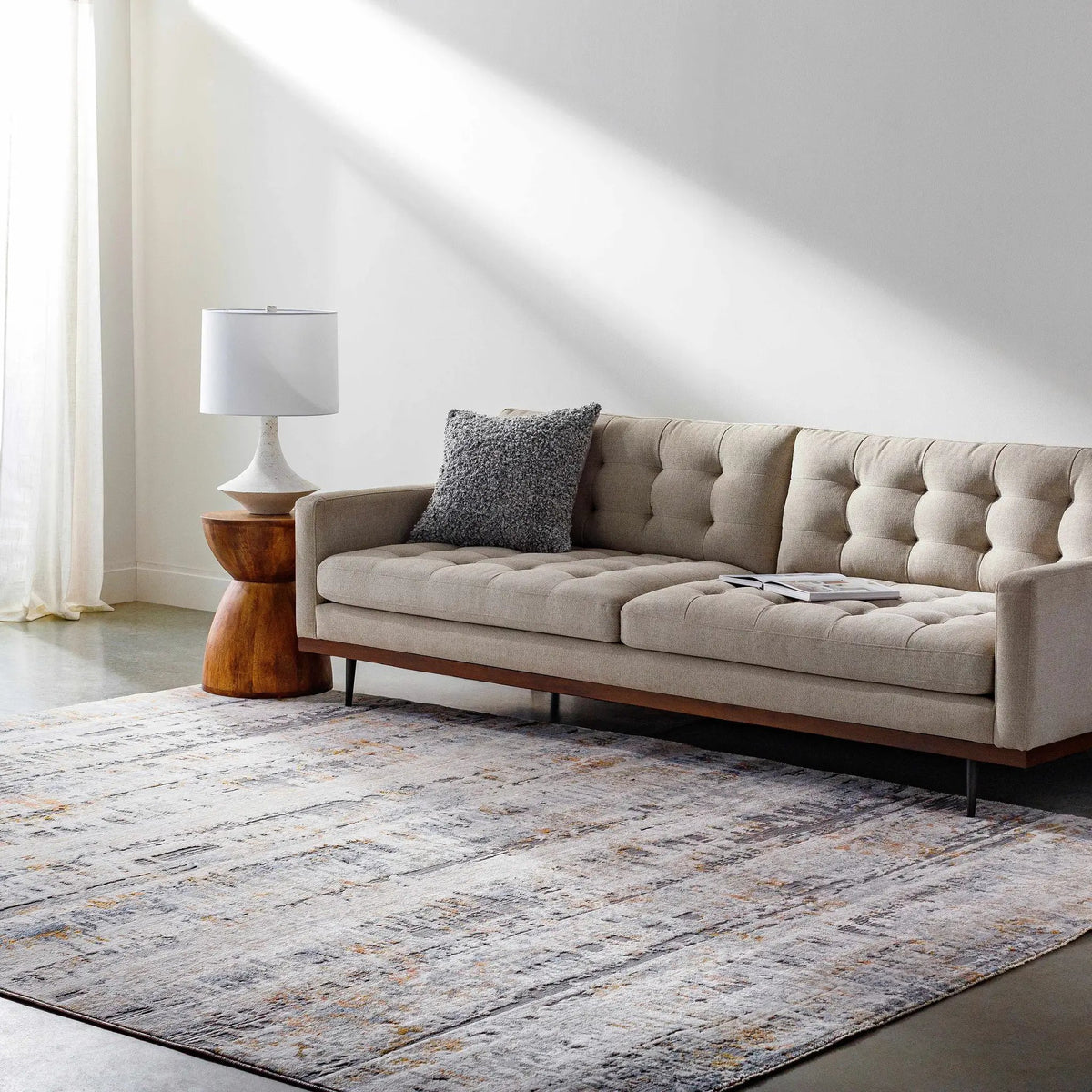 Guoda Area Rug - Clearance, installed in a room