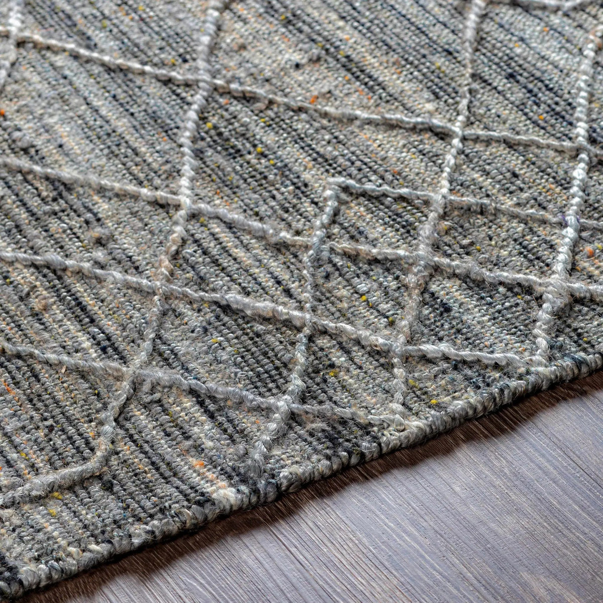Manby Black Jute&Wool Area Carpet Area Rug - Clearance, photo 6 of 9
