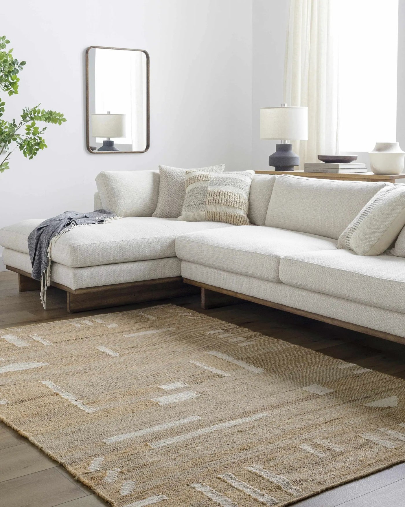 Sasha Jute Rug - Clearance by Boutique Rugs