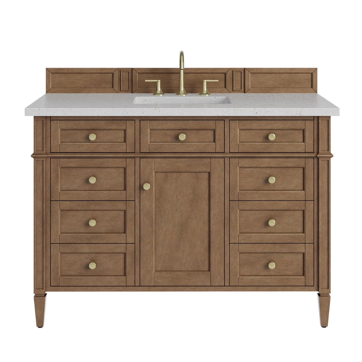 James Martin Brittany 48" Single Bathroom Vanity, Pecan, view 27