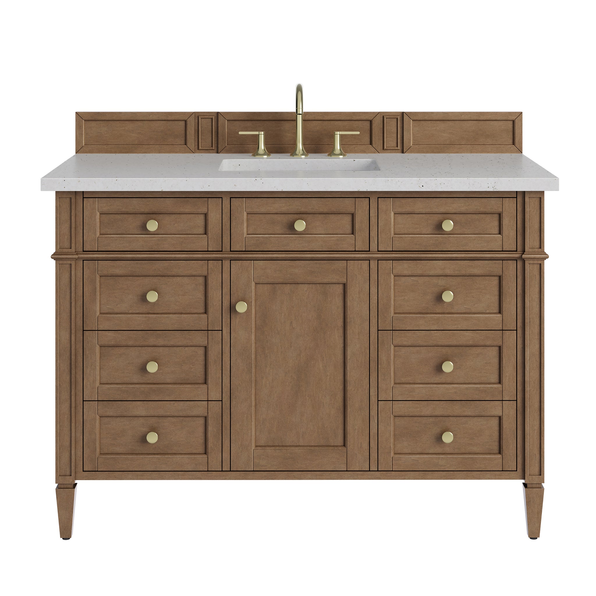 James Martin Brittany 48" Single Bathroom Vanity, Pecan, view 27