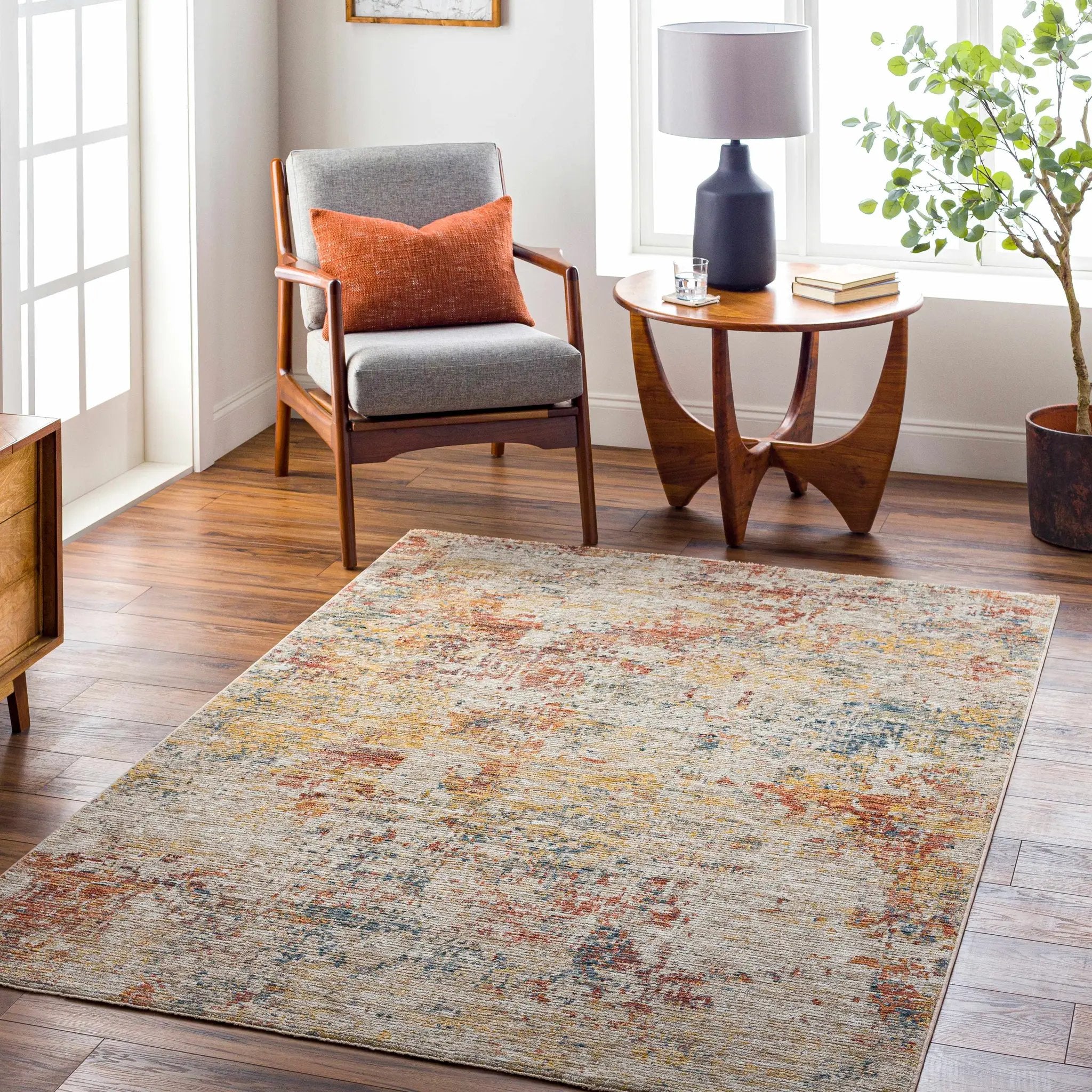 Chas Tan Rich Textured Traditional Rug by Boutique Rugs
