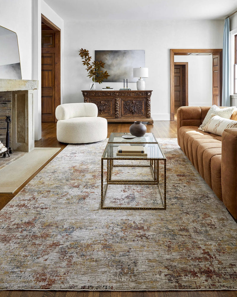 Chas Tan Rich Textured Traditional Rug by Boutique Rugs
