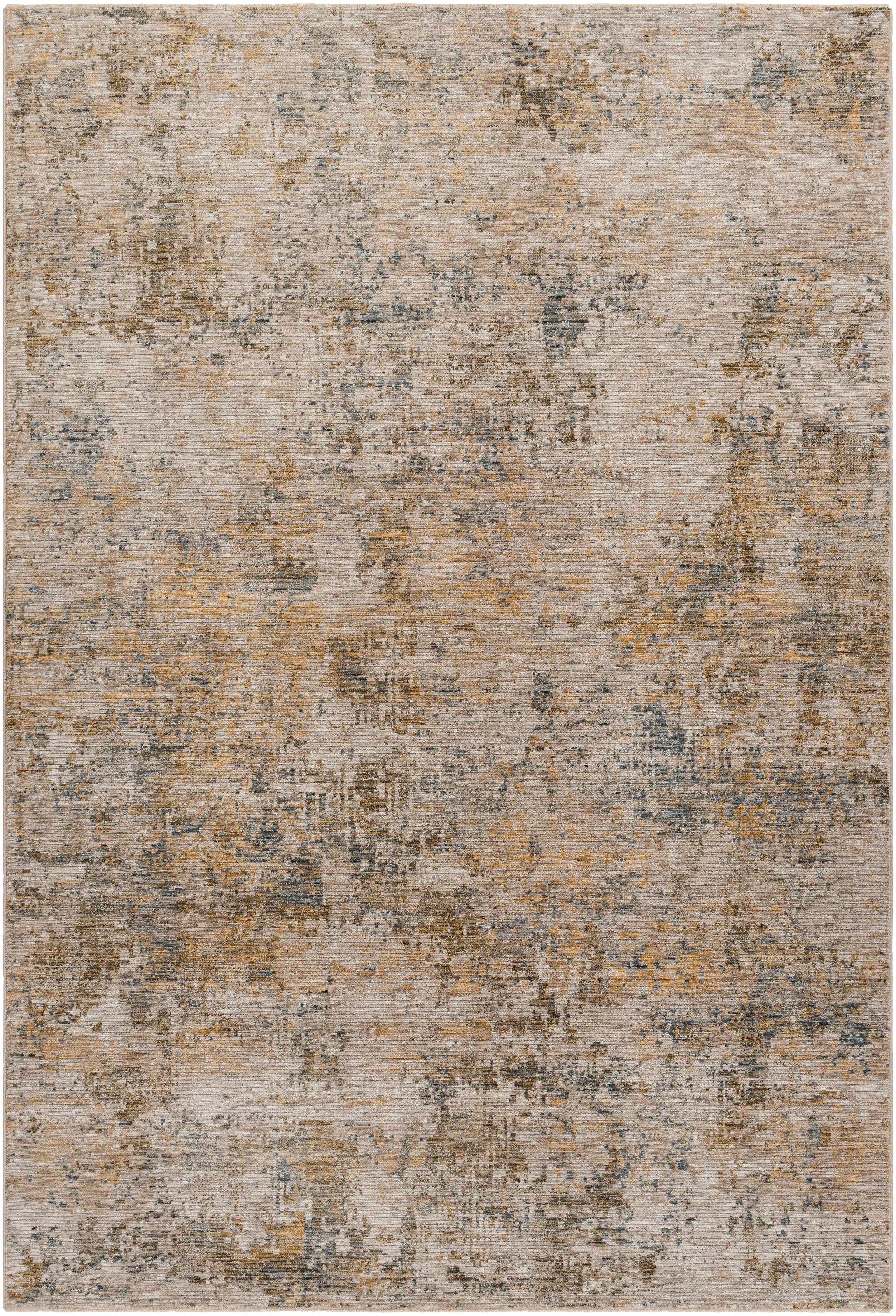 Chas Beige Rich Textured Traditional Rug by Boutique Rugs