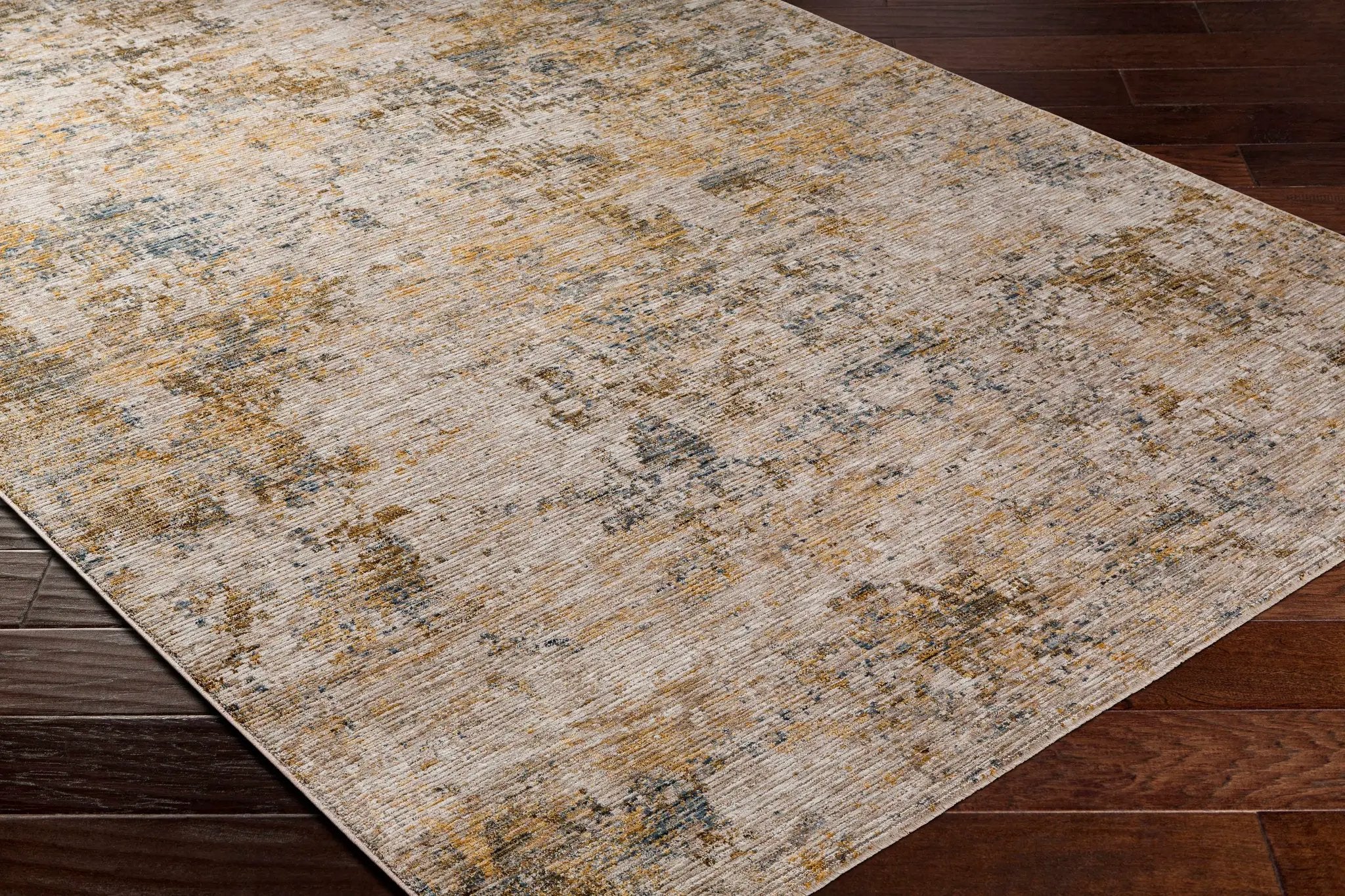 Chas Beige Rich Textured Traditional Rug by Boutique Rugs