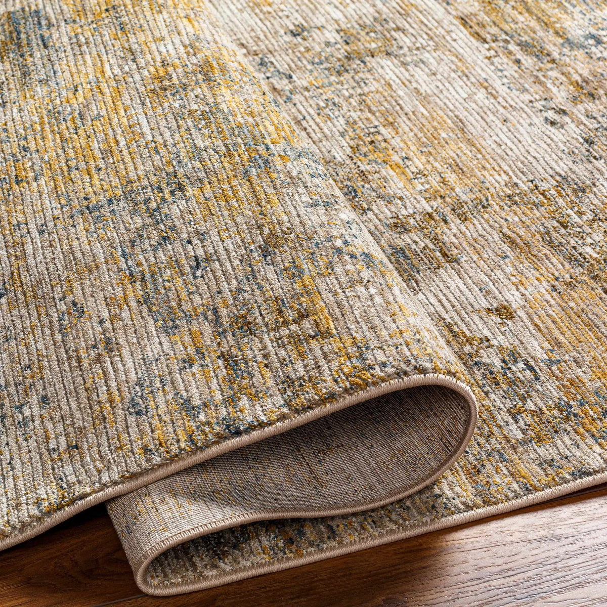 Chas Beige Rich Textured Traditional Rug, photo 3 of 15