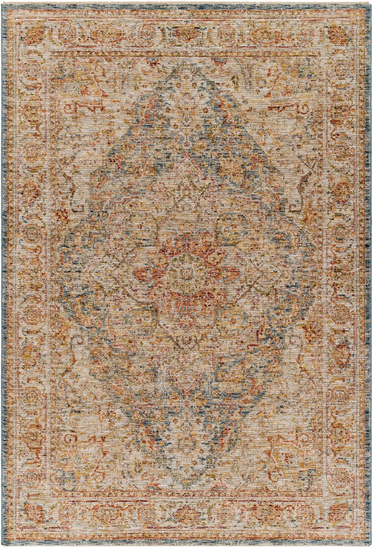 Cress Tan Rich Textured Traditional Rug, photo 8 of 10
