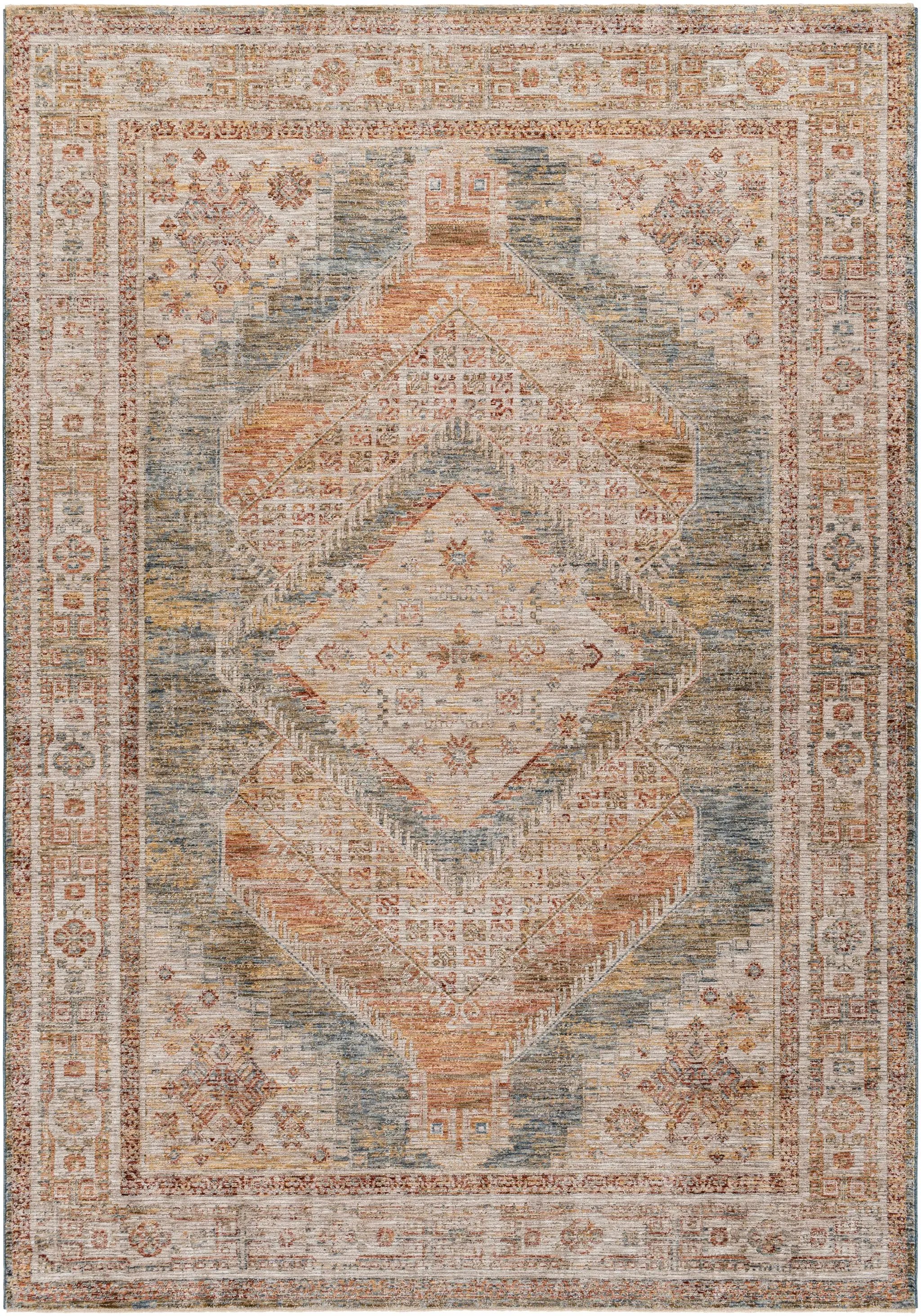 Moya Cream Rich Textured Traditional Rug by Boutique Rugs