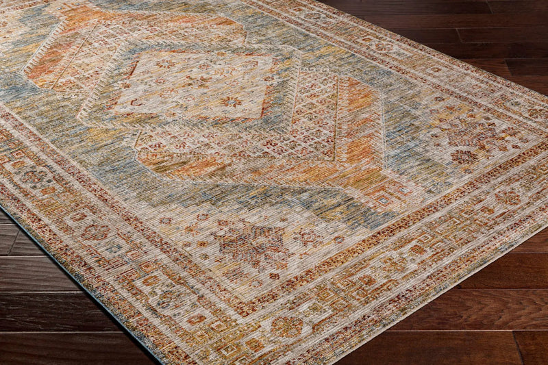 Moya Cream Rich Textured Traditional Rug by Boutique Rugs