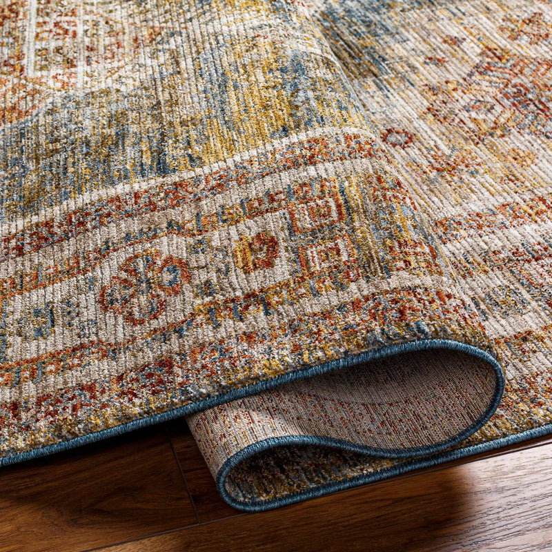 Moya Cream Rich Textured Traditional Rug by Boutique Rugs