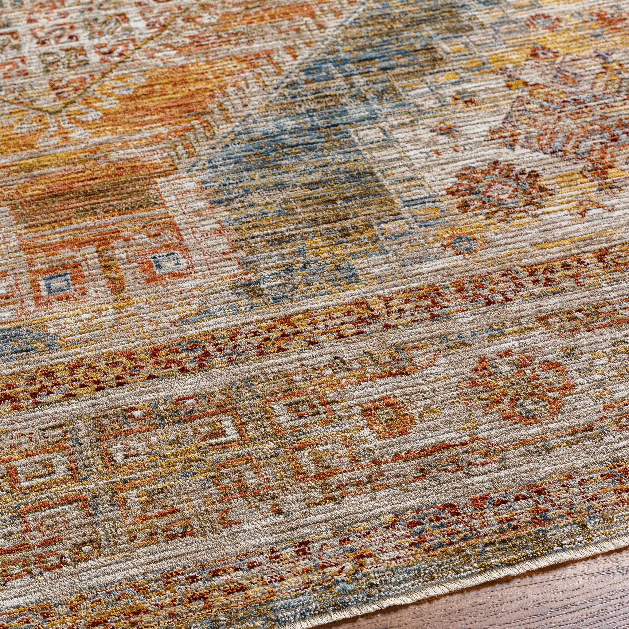 Moya Cream Rich Textured Traditional Rug by Boutique Rugs