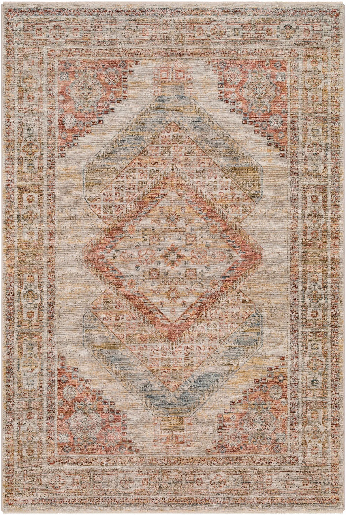 Moya Tan Rich Textured Traditional Rug, photo 8 of 11