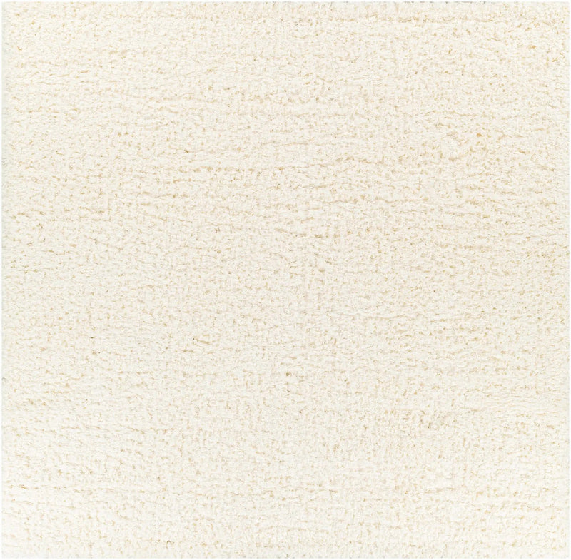 Siari Solid Cream Plush Rug by Boutique Rugs