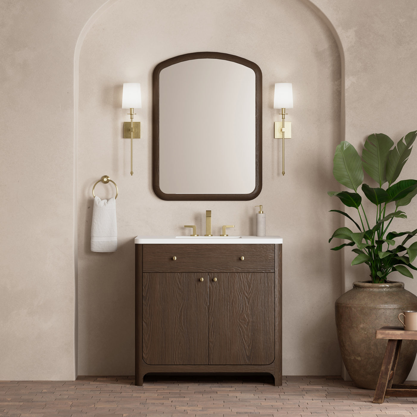 James Martin Gracyn 36" Single Bathroom Vanity, Sable, view 24