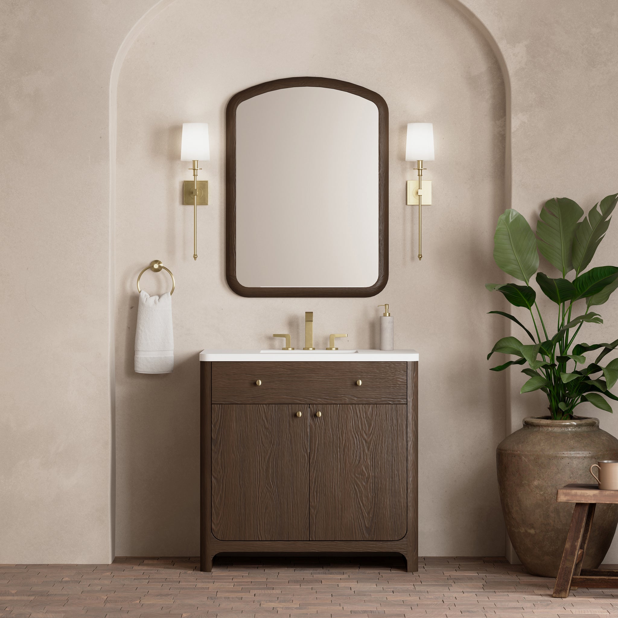 James Martin Gracyn 36" Single Bathroom Vanity, Sable, view 24