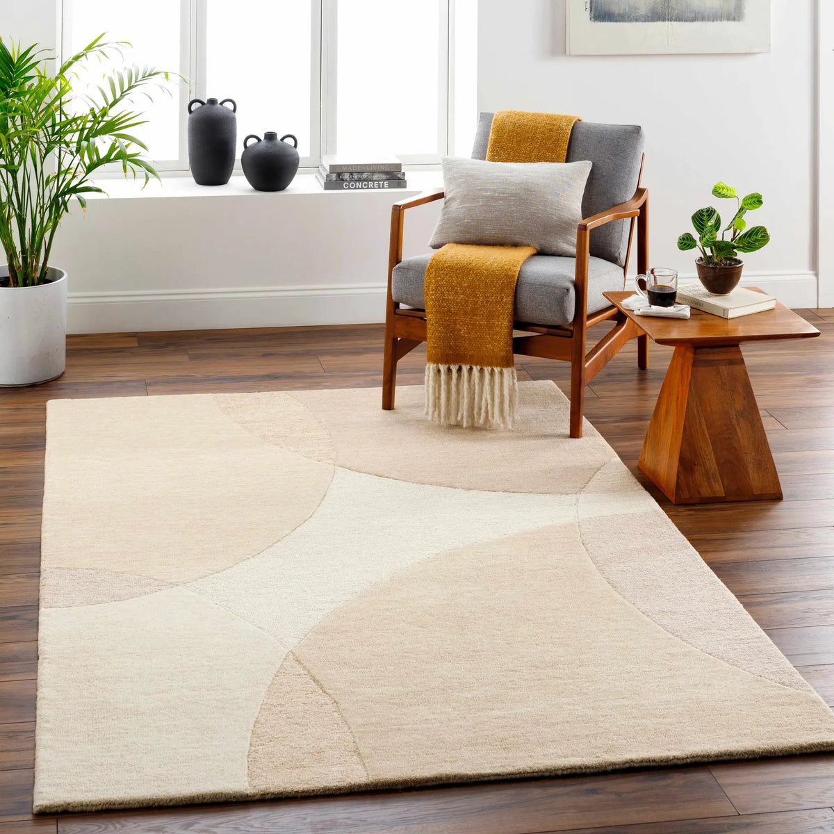 Bogda Area Rug - Clearance, installed in a room